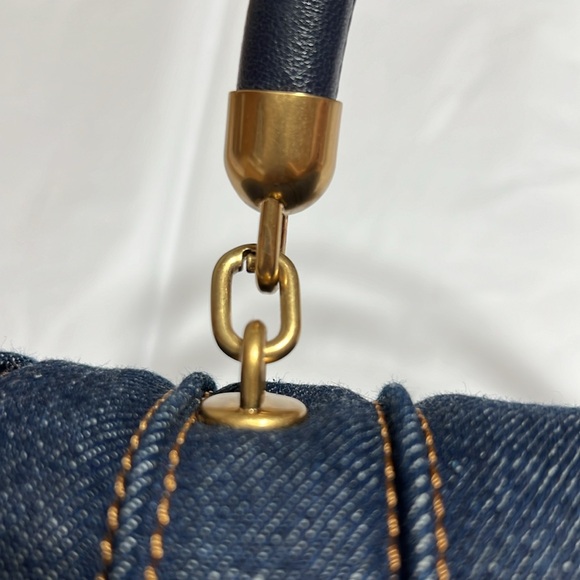 Tory Burch Kira Denim Handbag - Picture 11 of 16